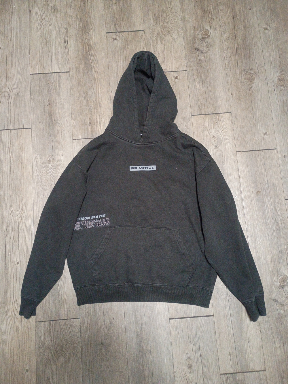 Primitive Charcoal Graphic Pullover Hoodie